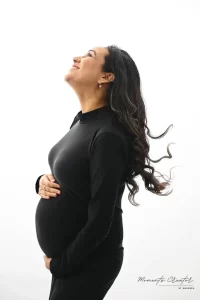 Maternity shoot Back lighting effect