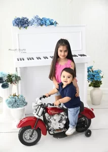 Baby Boy Riding Bike