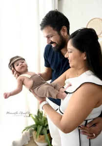 Newborn Baby Family Photoshoot