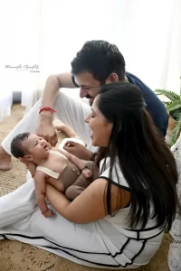 Newborn Baby Posting for the Photoshoot