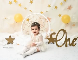 Theme based baby photoshoot
