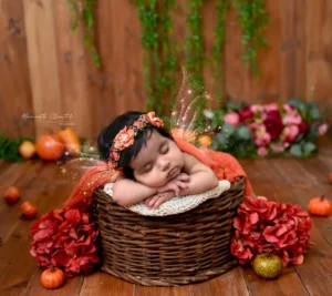 Newborn Baby Photoshoot Picture - After Editing